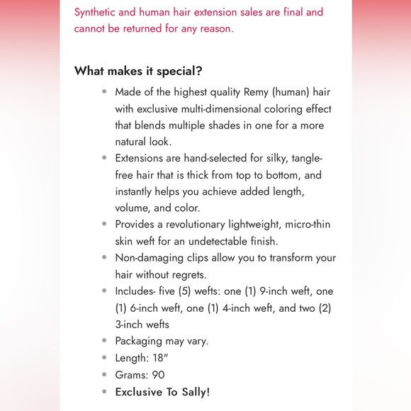 Hair Extensions - Picture 4 of 6